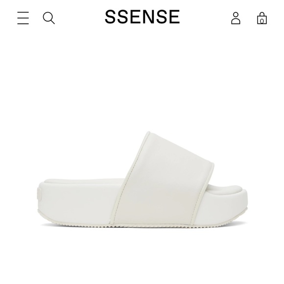 NWT / NIB adidas y-3 platform slides - Picture 2 of 5